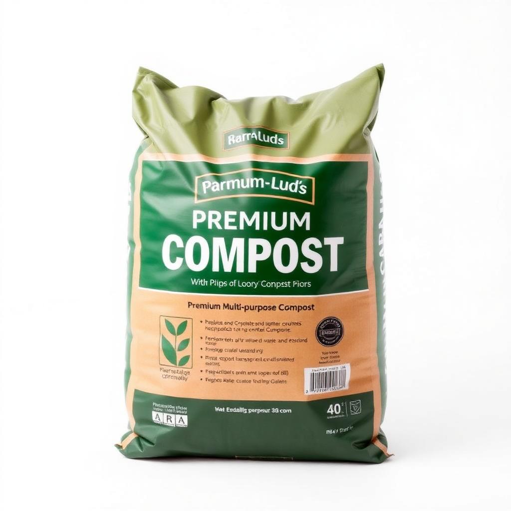 40 litre bag of premium multi-purpose compost in green and brown packaging